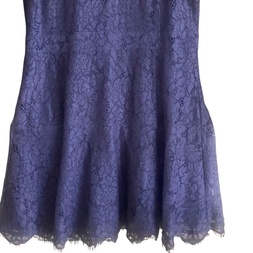 NWT Joie Adisa Dark Navy Sleeveless Lace Dress. Size 10. - Picture 6 of 10